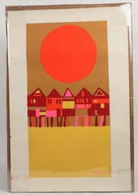 Evelyn Ackerman Print - California mid-century modern style [198469]