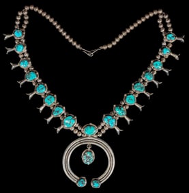 Vintage Navajo Squash Blossom [200069]