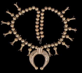 Vintage Navajo Squash Blossom [200087]