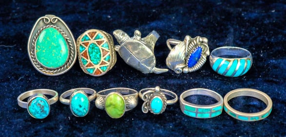 Turquoise Ring Collection. [199361]