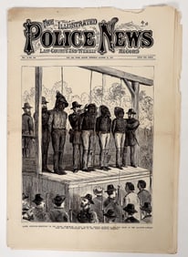 Illustrated Police News, Modoc Hanging, 1873 [193860]
