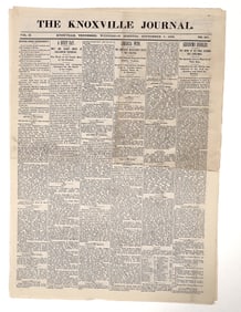 Knoxville Journal, Geronimo Gobbled, 1886 [193864]