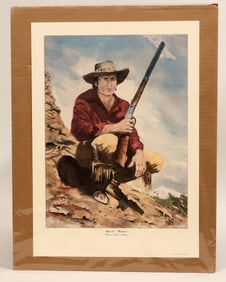 Buck Taylor Print of Clint Walker [190012]