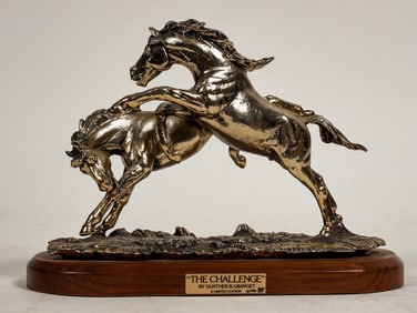 The Challenge, Gunther R. Granget, Horse Statue [197303]