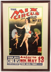 Tom Mix Circus and Wild West Show Broadside c1935-38 [190076]