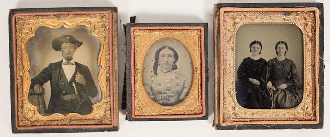 Photographs of William T. "Bloody Bill" Anderson and Sisters (3) [198661]