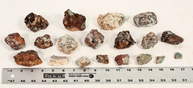 Assorted High Grade Zinc Ore Samples, Cerro Gordo, Inyo County, California [197775]