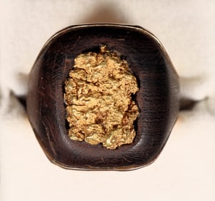 Gold Nugget Ring [198510]