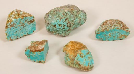 Nevada Turquoise Hand-Selected Specimens (5) [189350]