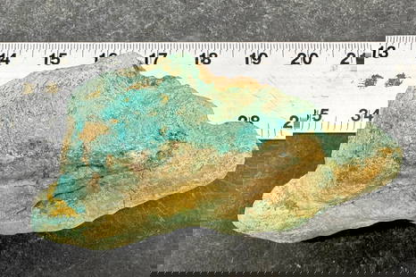 Turquoise - No. 8 Mine Nevada, Nugget [193287]: Rough turquoise - raw, large nugget specimen. Approximate weight 1.4 pounds. Measures about 5.5" x 3.5" x 3". From No. 8 turquoise mine, located in Nevada, often considered one of the top turquoise mi