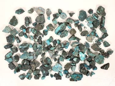 Turquoise Specimens  No. 8 Mine, Nevada - Blue Variety, Large 8 Lb. Bag [191954]