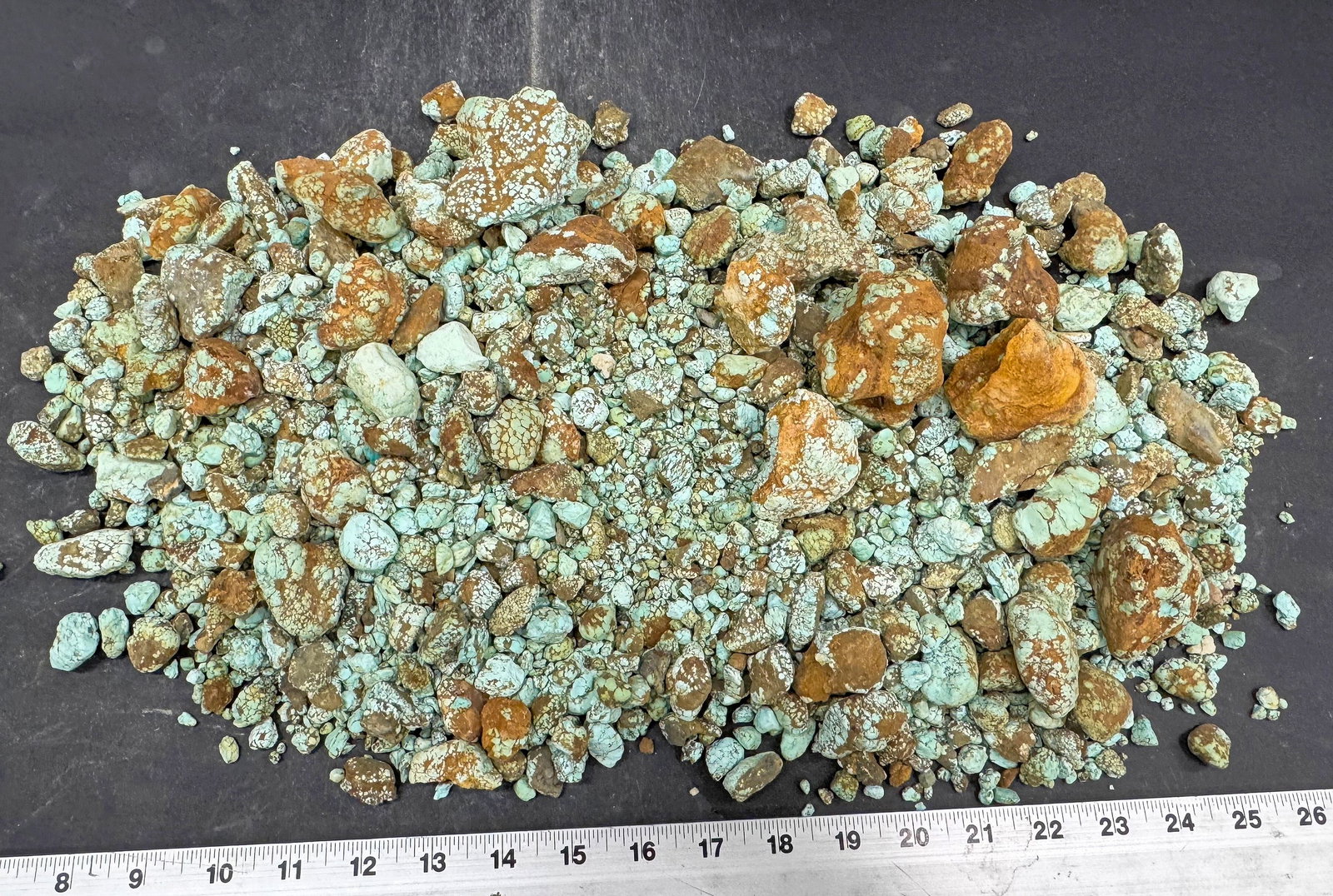 Turquoise - No. 8 Mine Nevada, Oxidized Nuggets [193056] (1 of 2)