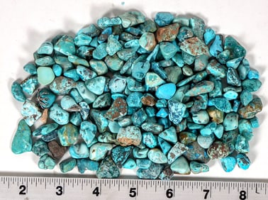 Nevada Treated Turquoise Nuggets, 220g [195959]