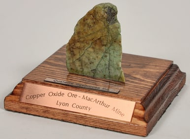 MacArthur Mine, Lyon County, Nevada Copper Ore [198724]