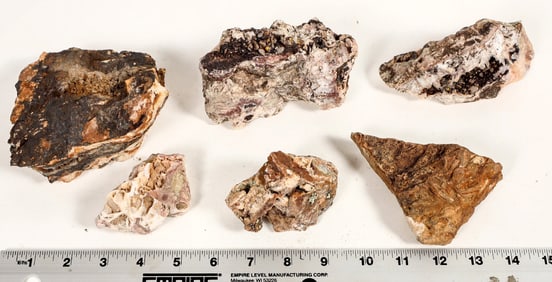Tonopah Ore Specimens from Three Different Deposits [199445]