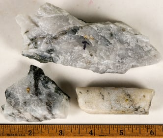 Homestake Mine Ore Specimen Group Showing Native Gold [199473]