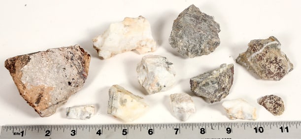 Japanese Ore Specimens from Two Deposits [190926]