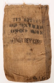 Darwin Dev. Corp., New Coso Mining Ore Bag, c1870s [193388]