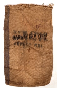 Darwin Dev. Corp., New Coso Mining Ore Bag, c1870s [193389]