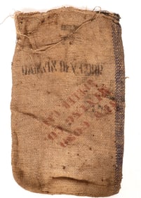 Darwin Dev. Corp., New Coso Mining Ore Bag, c1870s-80s [193391]