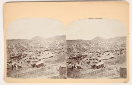 Original, Rare Cripple Creek, Colorado Stereoview, c.1894 [199785]