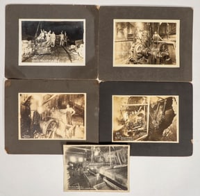 Tri-State Lead-Zinc Mining Photograph Suite (5 Different) [199828]