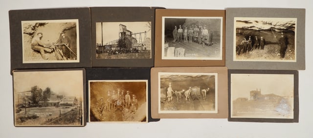 Tri-State Lead-Zinc Mining Photograph Suite, 8 Different Mines [199767]