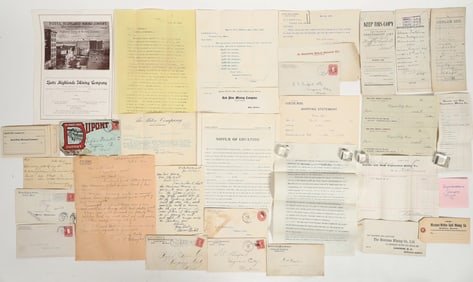 Montana Mining Ephemera  [198439]