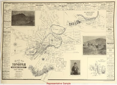 Tonopah Mining District Maps - (~200) [157637]