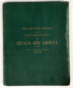 Explorations in Nevada & Arizona, War Department, 1871, Wheeler [197616]