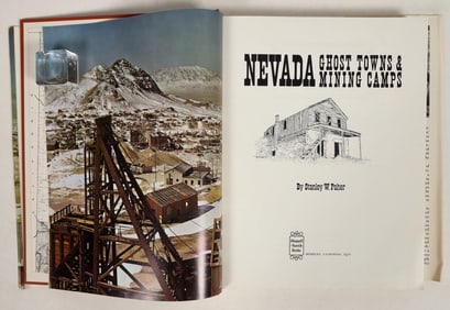Paher Nevada Ghost Town Signed First Printed Book [199619]