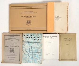 Western Mining Library: California, Nevada, Gems, Placer [197898]
