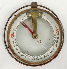 Jos. Pollard Dip Compass with Instructions and Case  [200042]