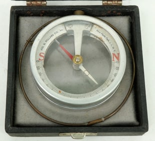 Jos. Pollard Mining Dip Needle Compass  with Case [200032]