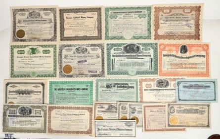 Tonopah, Goldfield Mining Stock Collection [199321]