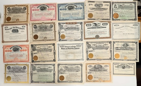 Western Mining Stock Collection (22 Different) [199759]