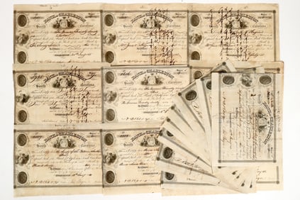 Bank of Charleston Stock Collection [199303]