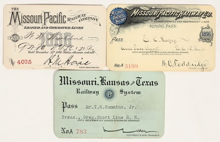 Missouri Railroad Passes [183922]