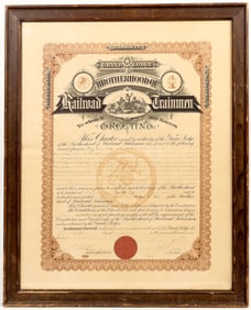 Brotherhood of Railroad Trainmen Charter 1924 [197535]
