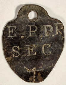 Eureka and Palisade Railroad Metal Tag [199368]