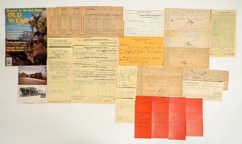 Virginia & Truckee Railroad Ephemera Collection [199824]