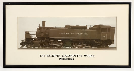 Baldwin Locomotive Photo Framed. [199086]