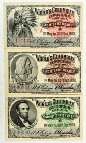 Columbian Exposition Tickets [199358]