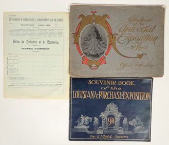 Expositions Ephemera: St. Louis World's Fair / Louisiana Purchase Expo. [197584]