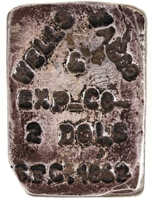 Counterfeit Wells Fargo Silver Ingot [197513]