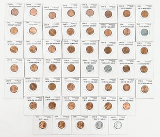BU Lincoln Cents With Doubled Die Designation (51) [200424]