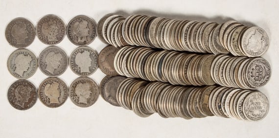 Barber Dimes (150) [200550]