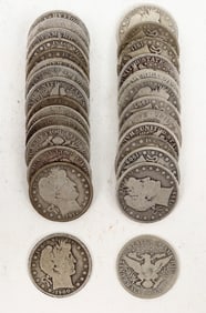 Barber Half Dollar Collection (30) [200446]