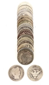 Barber Half Dollars (20) [200443]