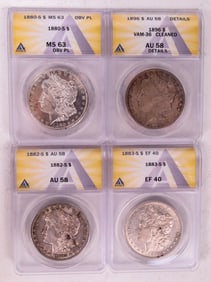 Morgan Dollars (4) [190739]